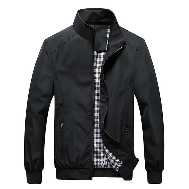 Jacket Men Fashion Casual Loose Mens Jacket Sportswear Bomber Jacket Mens jackets and Coats Plus Size | EGEMISS