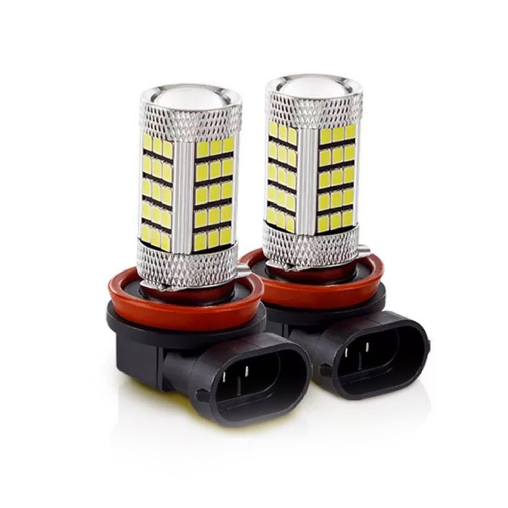 

2pcs H8 LED Car Fog Light Bulbs 6000K 3030 SMD LED Fog Lamp Bulbs 12-24V, 501 Original