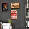 3PCS AC/DC - Vintage Metal Signs Set - 20*30cm/30*40cm - Music