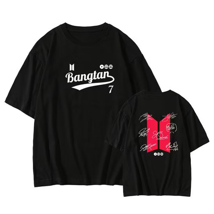 BTS Arirang Album Member Name Jersey Shirt | Bangtan 7 Merch