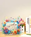Diamond Painting Flower Photo Frame Decoration