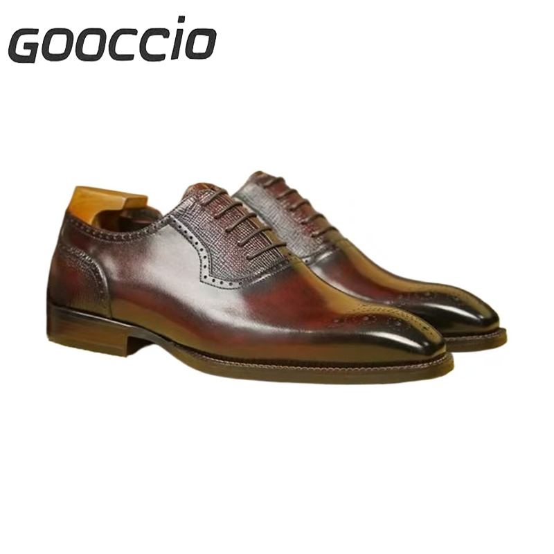 CW192 Cowhide Dress Shoes/Oxford Shoes For Men GOOCCIO-CW-Series  