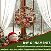 Diamond Art Kit Christmas Sweet Wreath Window Ornament 9.45x9.45in