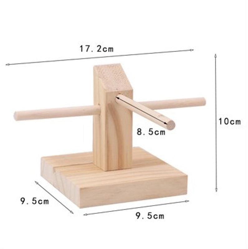 Minimalist Solid Color Solid Wood Patchwork Jewelry Rack