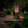 Outdoor Garden Solar Flame Light Waterproof LED Torch Lamp Yard Decoration