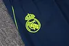 Joyfball 2025/2026 Real Madrid Half-Pull Training Suit Royal blue Football Shirt 1:1 Thai Quality