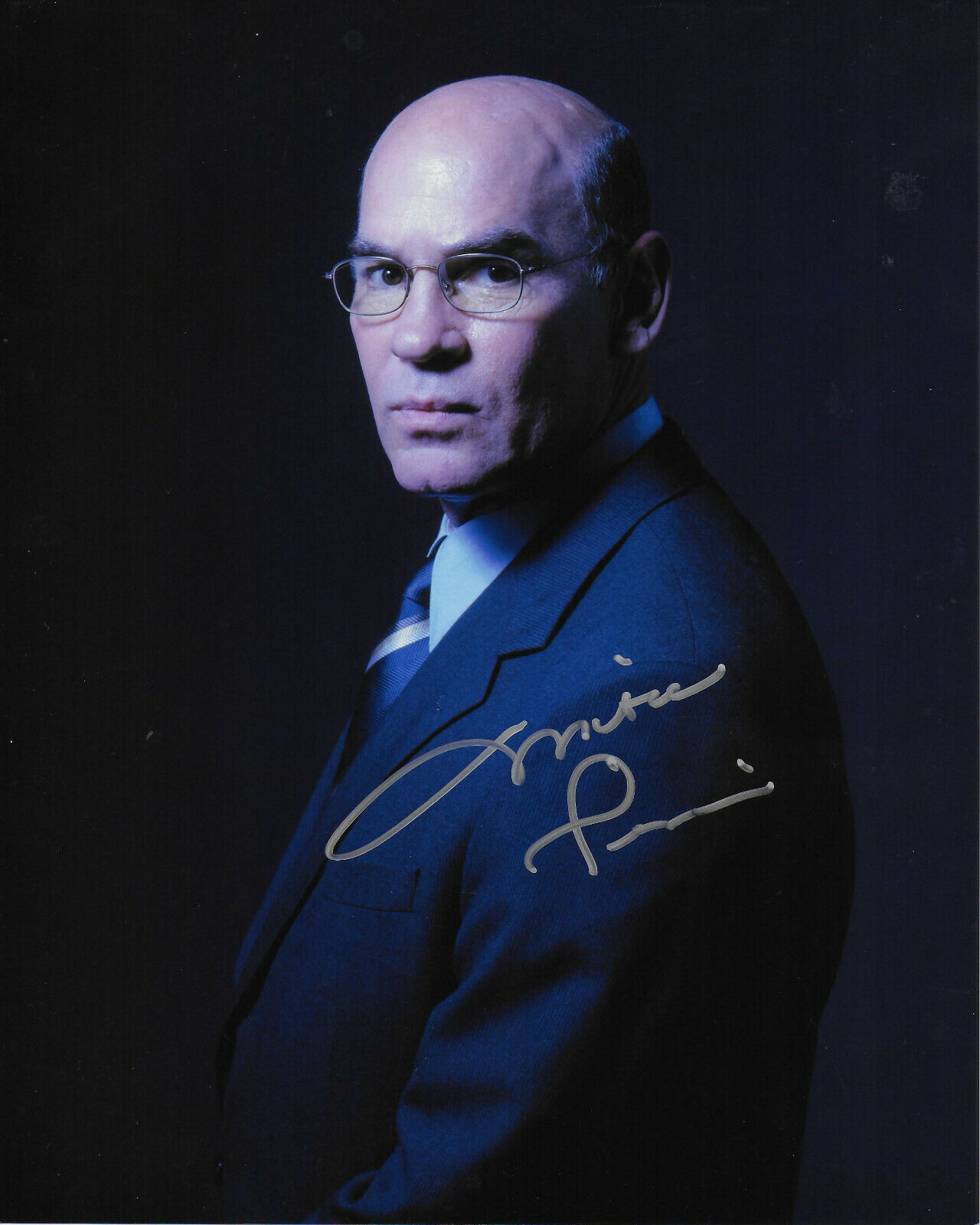 Mitch Pileggi The X-Files Original Autographed 8X10 Photo Poster painting #4