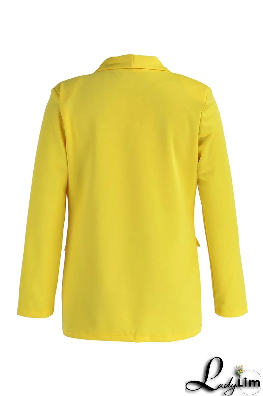 Green Fashion Casual Solid Patchwork Cardigan Turn-back Collar Outerwear