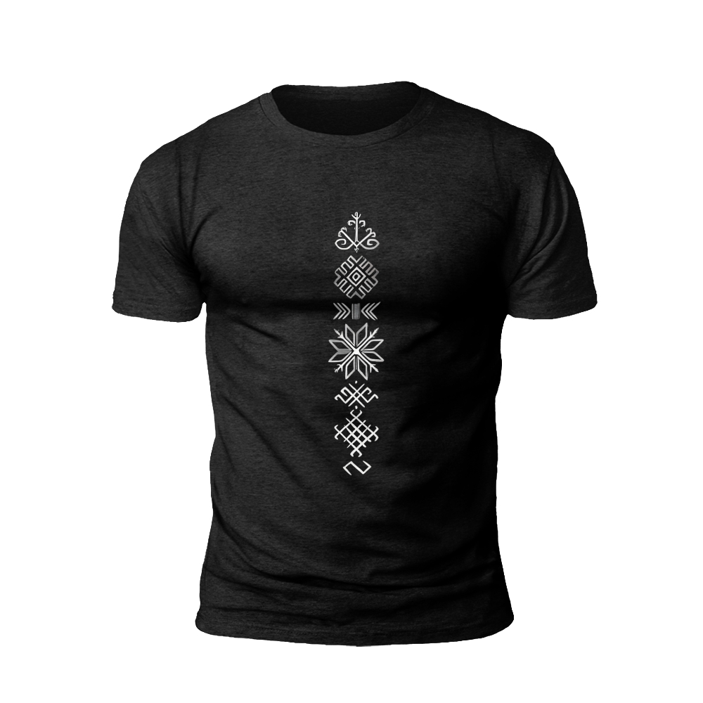 Mystic Runes: The Viking Feline T-shirt