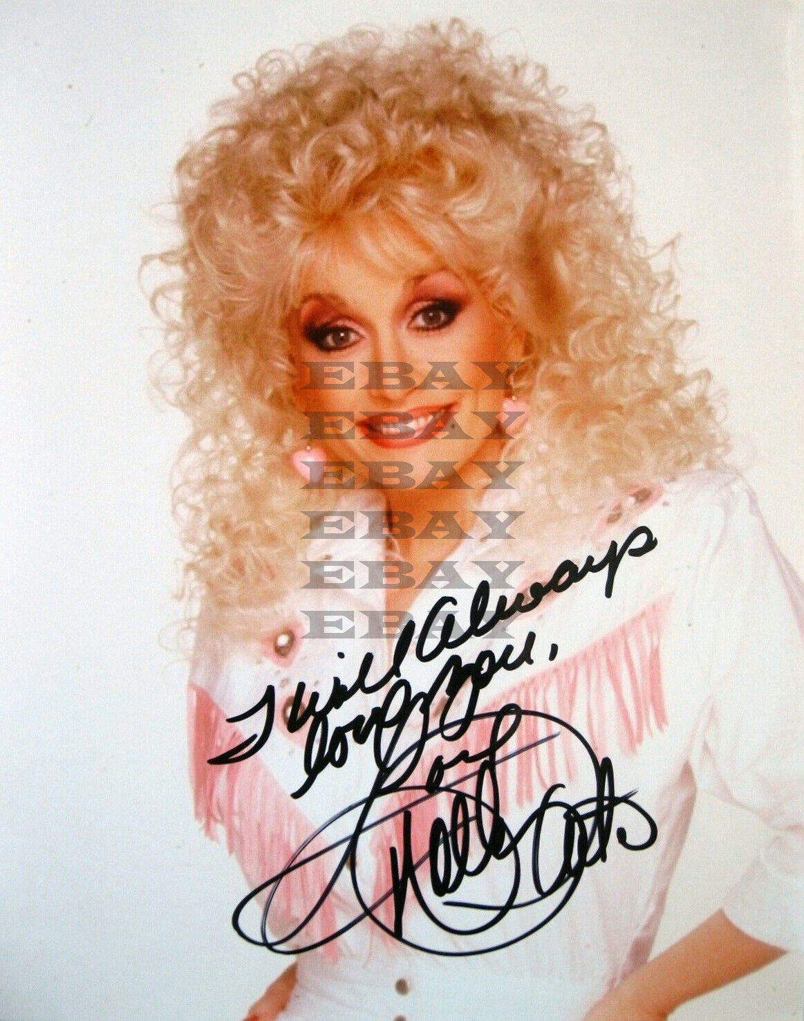 Dolly Parton Autographed signed 8x10 Photo Poster painting Reprint