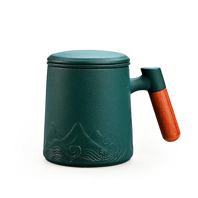 Green Waves Coffee & Tea Mug | AvasHome