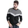 Men's Round Neck Casual Warm Sweater