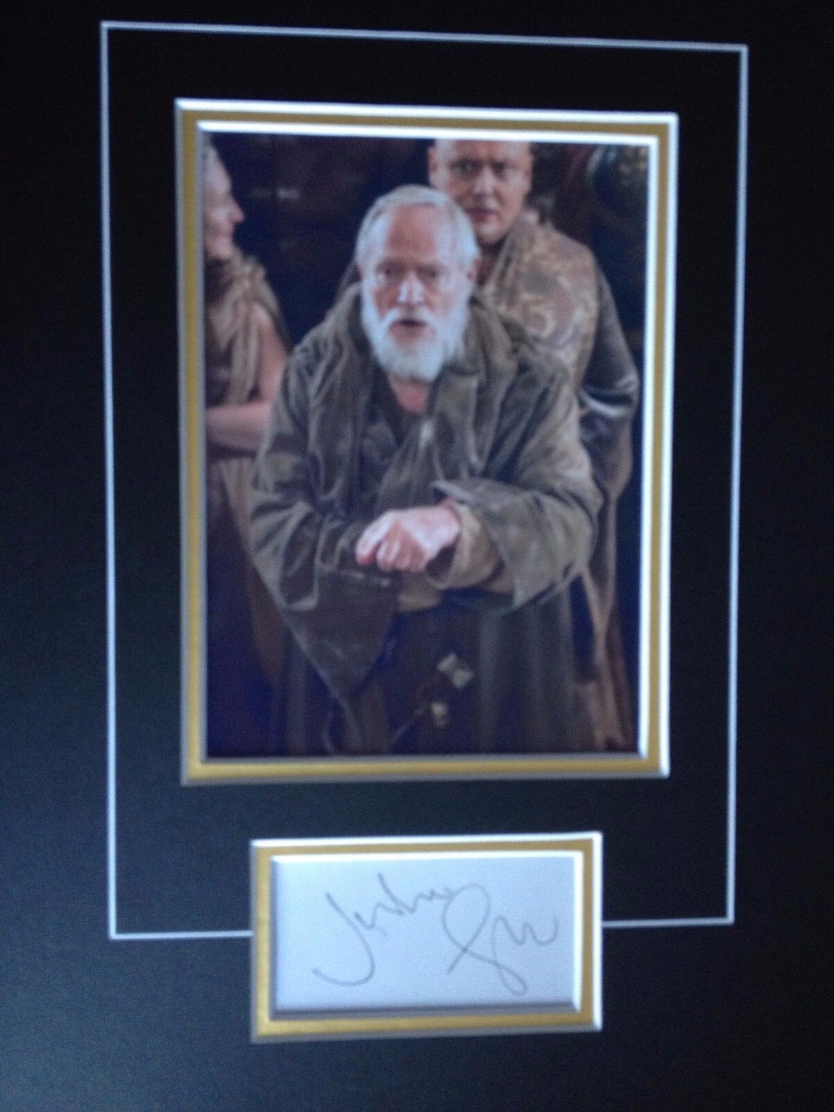 JULIAN GLOVER - GAME OF THRONES ACTOR - SUPERB SIGNED Photo Poster painting DISPLAY