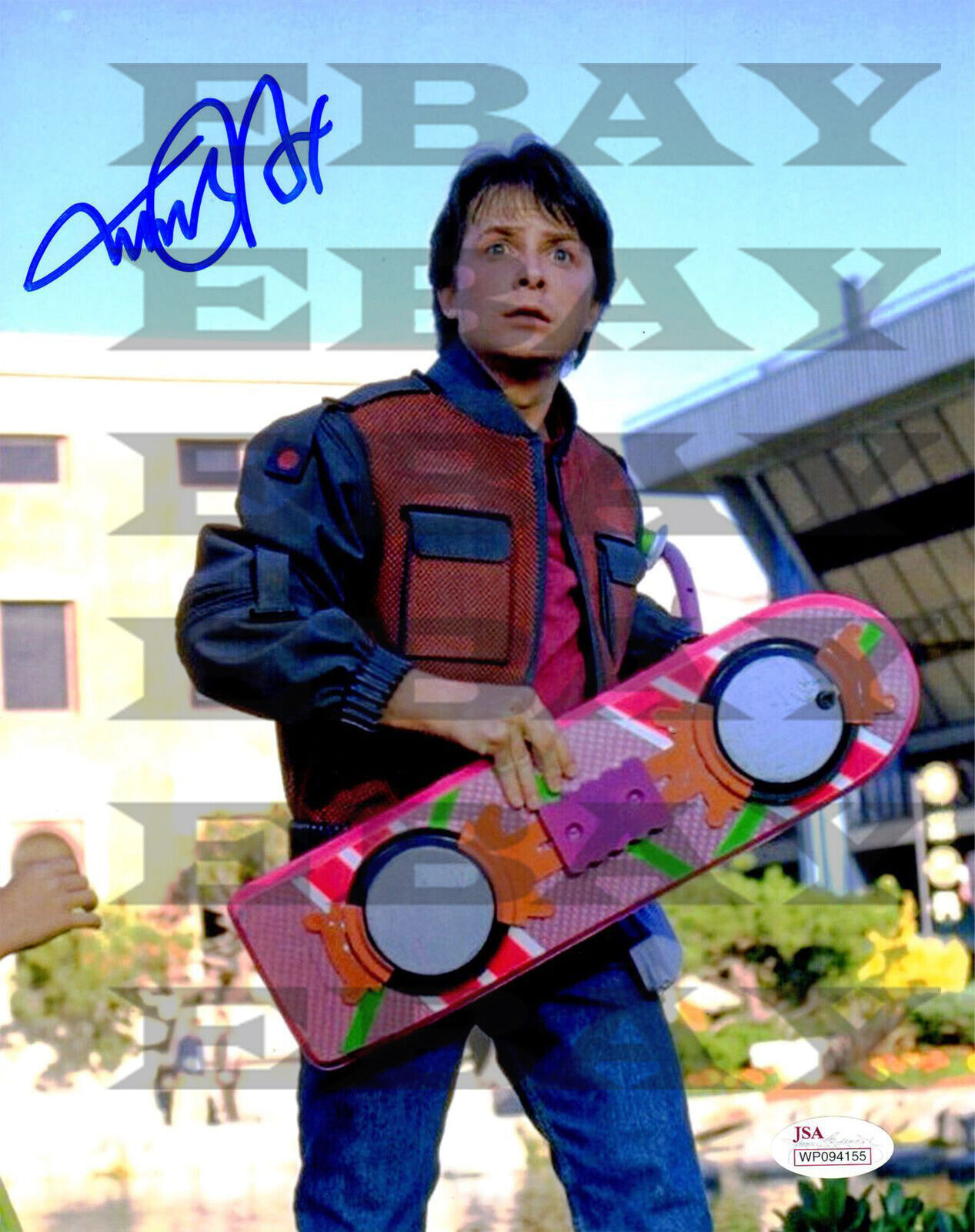 MICHAEL J FOX BACK TO THE FUTURE Autographed Signed 8x10 Photo Poster painting Reprint