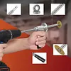Inside PVC Pipe Cutter Adjustable with 1/4in Hex Shank for 1-1/2in- 8in PVC Pipe