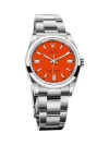 Rolex 124300 Oyster-Perpetual Coral Red - New