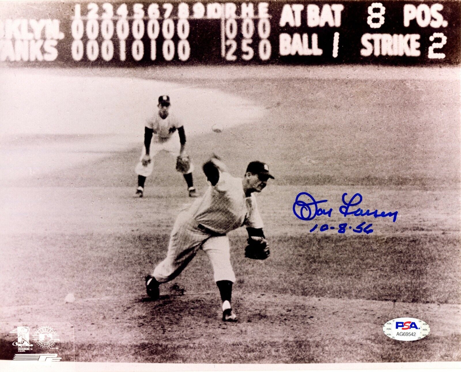 Don Larsen autographed signed inscribed 8x10 Photo Poster painting MLB New York Yankees PSA COA