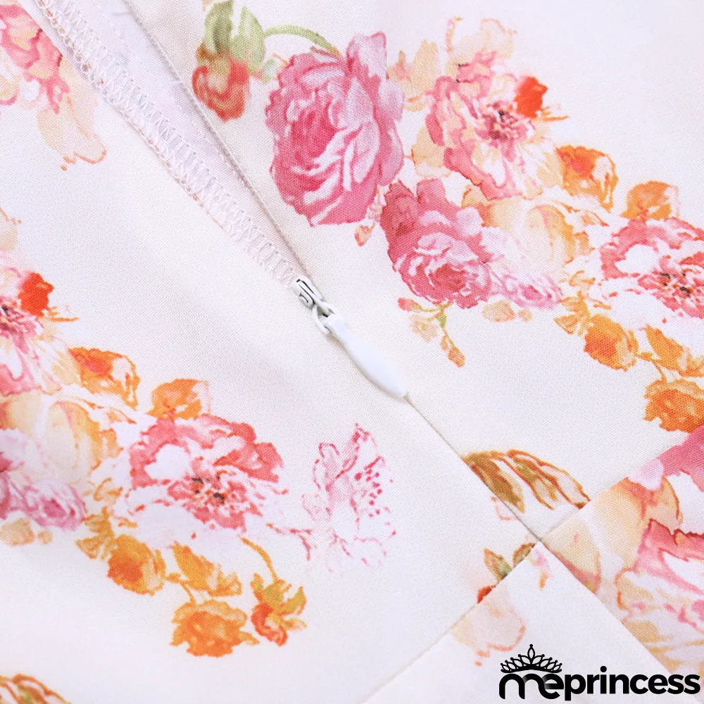 Straps Sexy Slit Floral Dress Women Summer Chic Slim Waist Slim Fit Long Dress