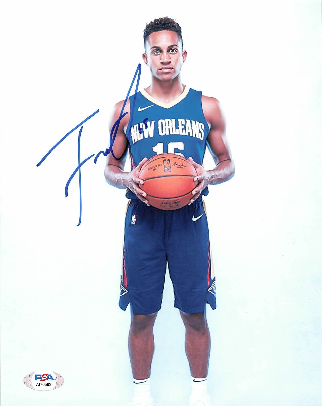 Frank Jackson signed 8x10 Photo Poster painting PSA/DNA New Orleans Pelicans Autographed