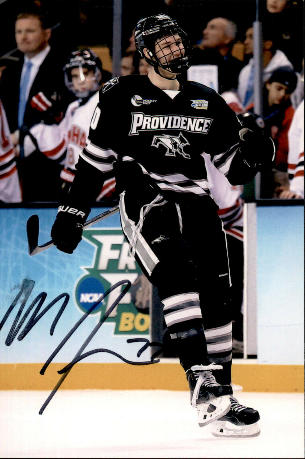 Mark Jankowski SIGNED 4x6 Photo Poster painting CALGARY FLAMES / PROVIDENCE COLLEGE