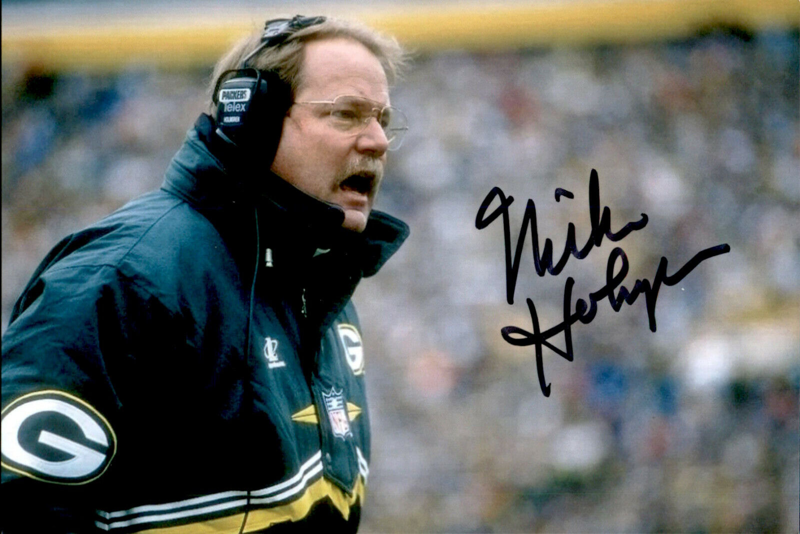 Mike Holmgren SIGNED autographed 4x6 Photo Poster painting GREEN BAY PACKERS NFL COACH #3