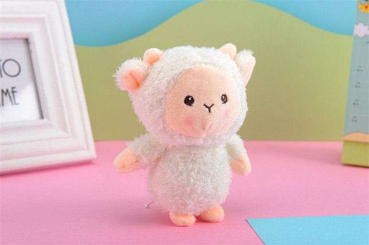 Kawaii Lamp Bunny Plushies Keychain