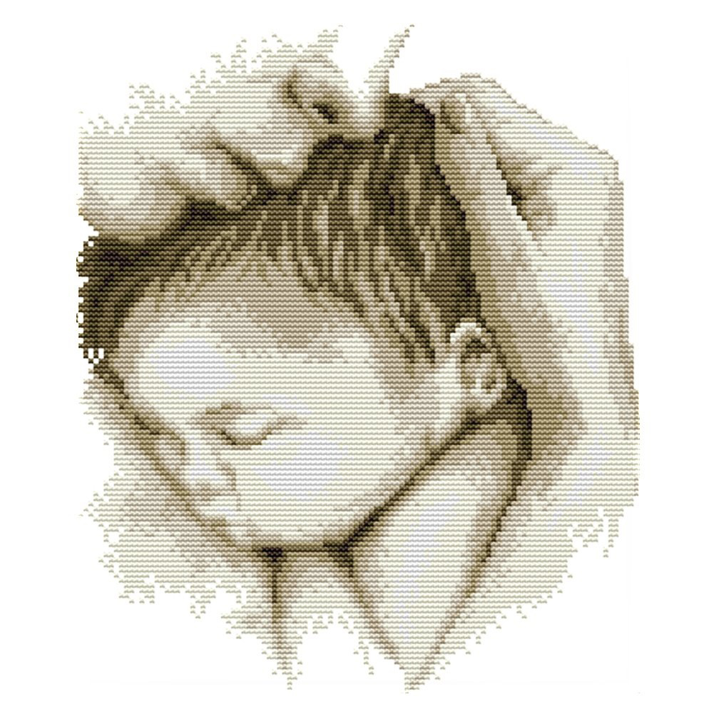 

Holding Baby - 14CT Counted Cross Stitch - 28*31CM, 501 Original