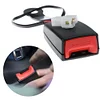 Car Seat Belt Lock Seatbelt Buckle Socket Plug Connector with Warning Cable