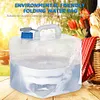 Collapsible Water Container Outdoor Hiking Fishing Camping Water Bag Tank