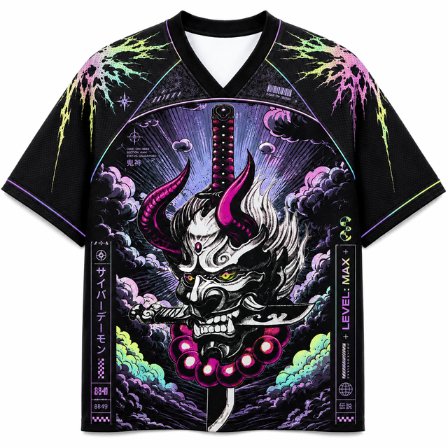 Electric Hannya Mesh Jersey