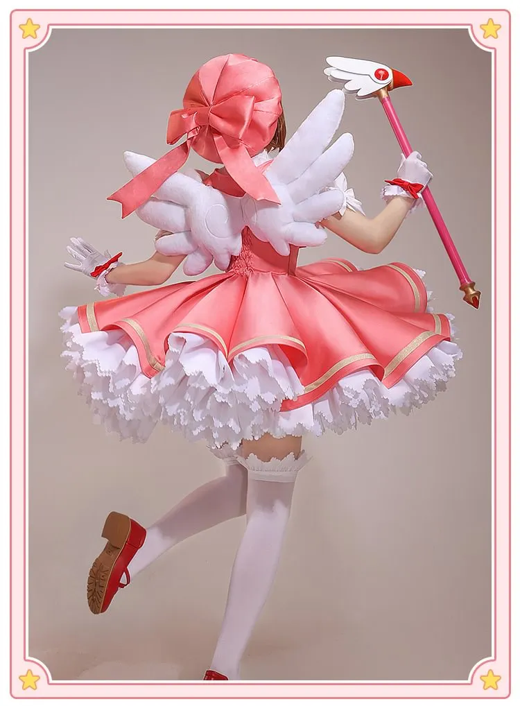 The pink dress Sakura wore in battle