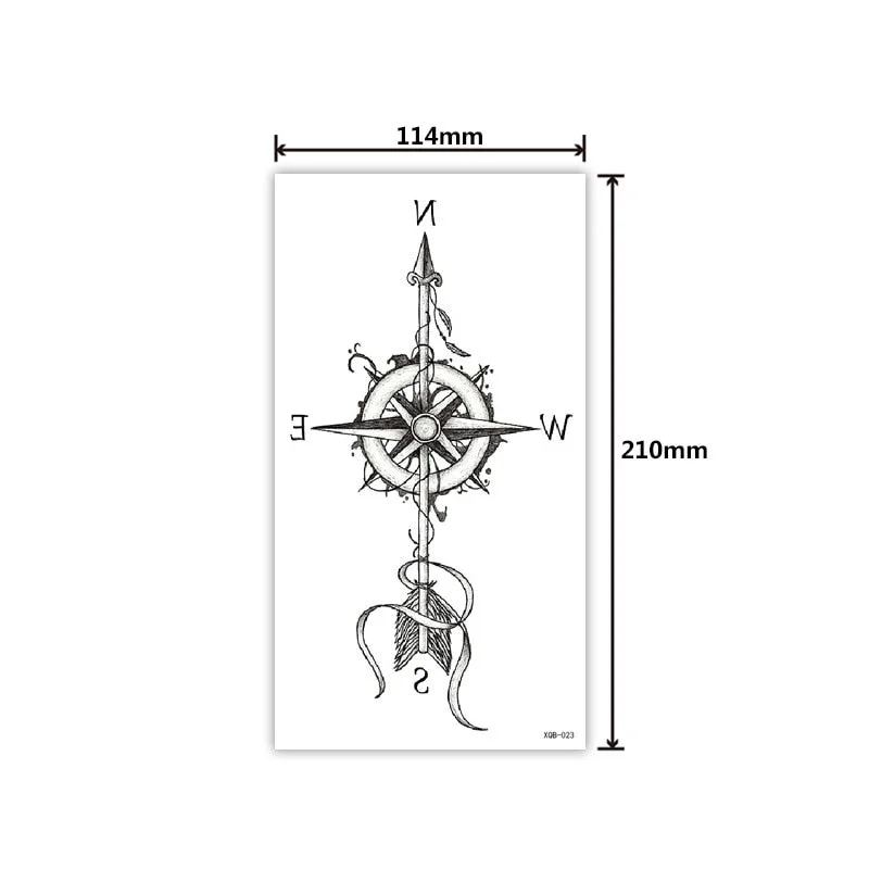 Full Arm Tattoo Sticker Creative Personality Small Full Arm Temporary Tattoo Original Waterproof Sweat Lasting Tattoo Sticker