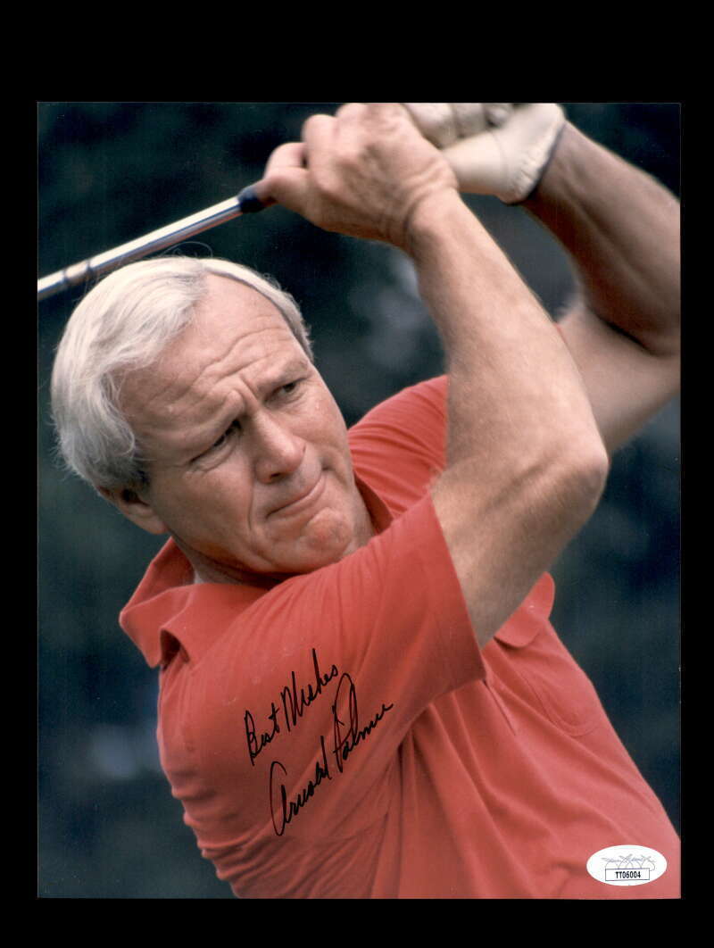 Arnold Palmer JSA Signed Cert 8x10 Autograph Photo Poster painting