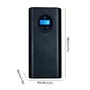 Portable Air Compressor Rechargeable LCD Display Electric Tire Pump 1500mAh