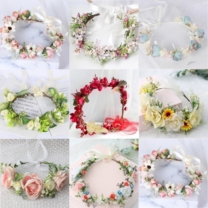Elegant Flower Cloth Hair Band