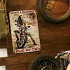 Ride A Motorcycle - Metal Tin Signs(8*12Inch/12*16Inch) - Garage&Transport