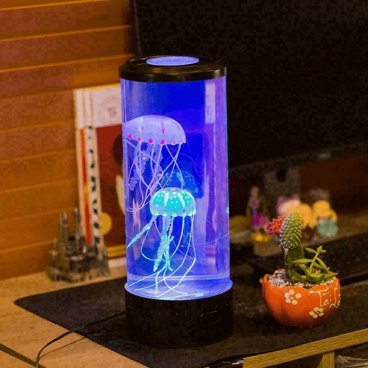 LED Aquarium Speaker Night Light
