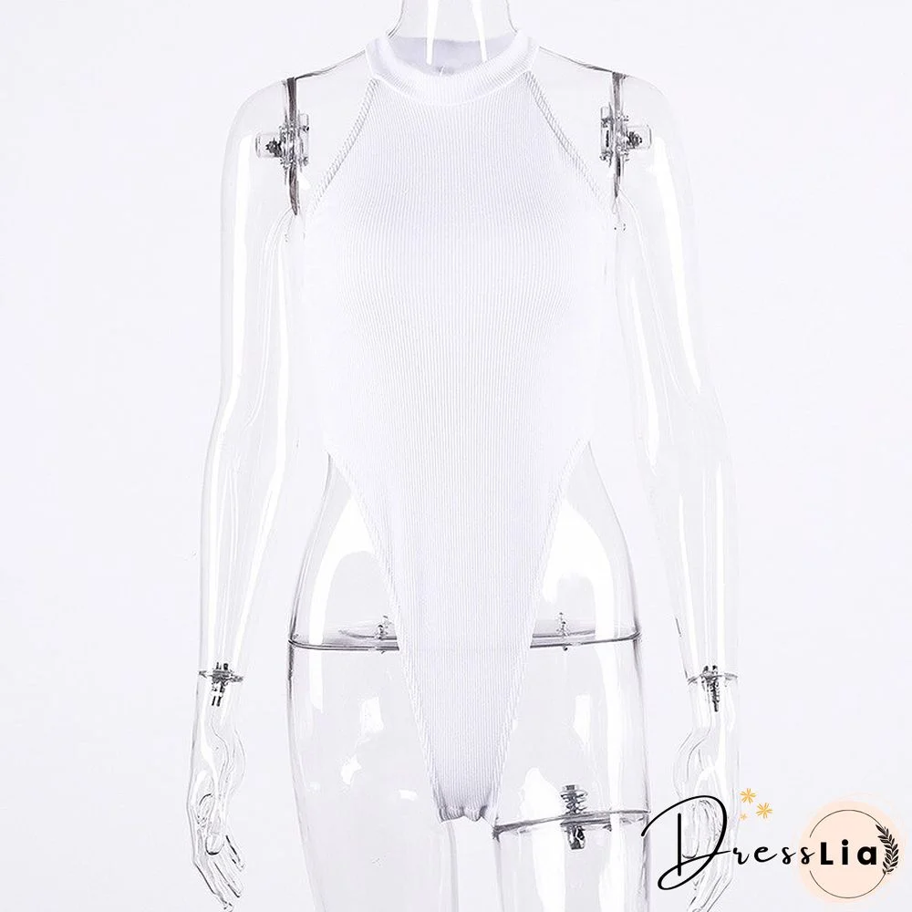 Summer New Sexy Slim Sleeveless Round Neck Jumpsuit Women's Foreign Trade Women's Stall Wholesale