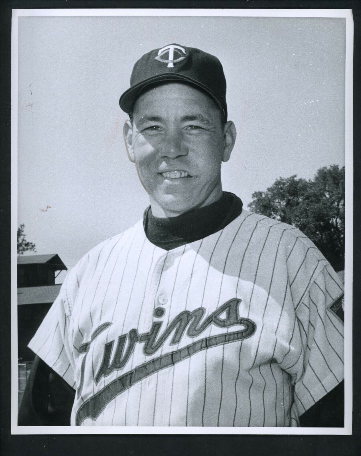 Bill Tuttle Minnesota Twins team issued 1962 Type 1 Press Photo Poster painting