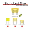 (25Pcs) 20 Amp Standard Car Fuses, 20A Automotive Fuse(ATO/ATC), Blade Fuse for Car/RV/Truck/SUV/Motorcycle/Boat