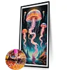 (40*70cm)Jellyfish - Round AB Drill Diamond Painting