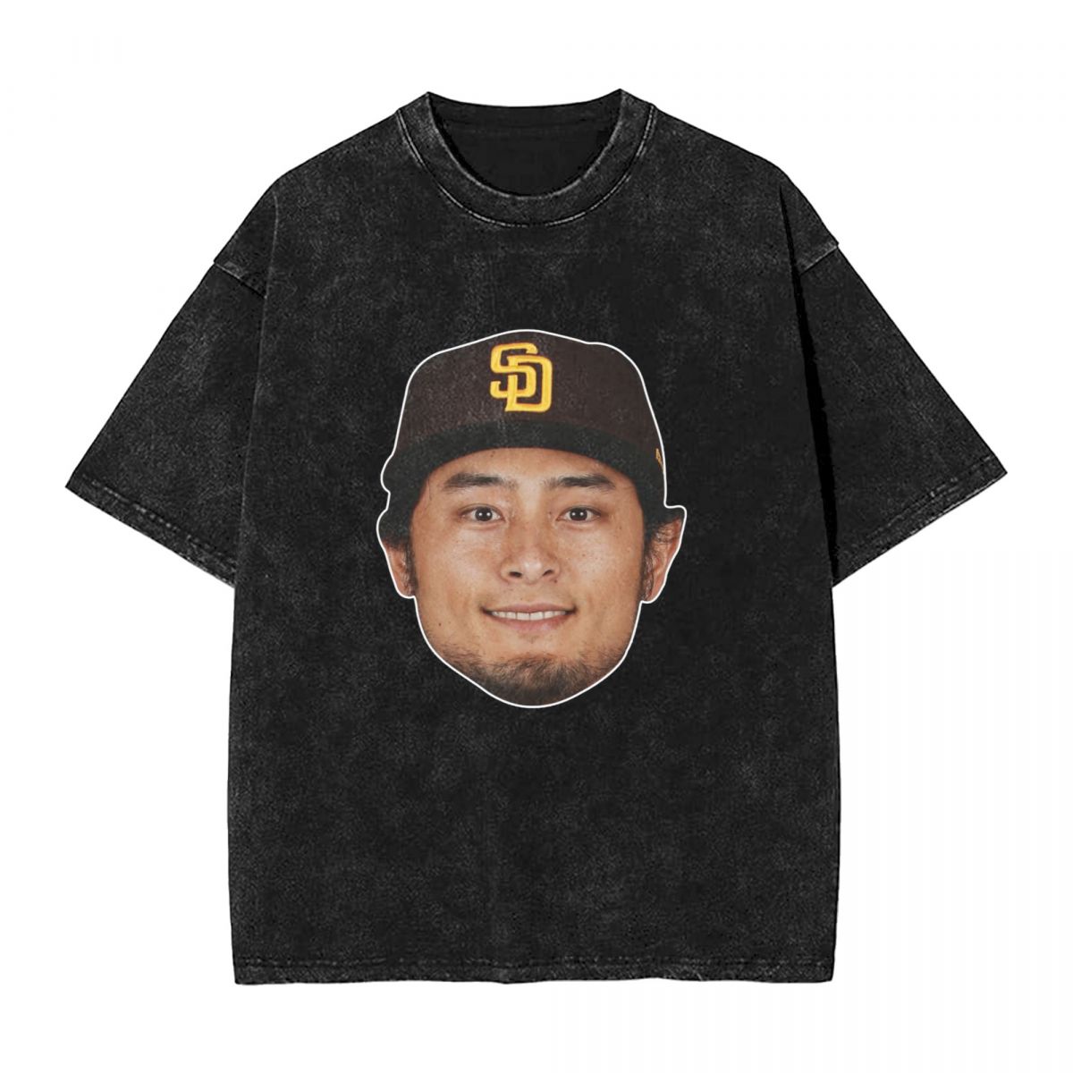 San Diego Padres Yu Darvish Men's Oversized Streetwear Tee Shirts