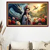 Luxury AB Velvet Diamond Painting Kit - Dragon and Beauty
