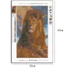 Male lion | Full Round Diamond Painting Kits
