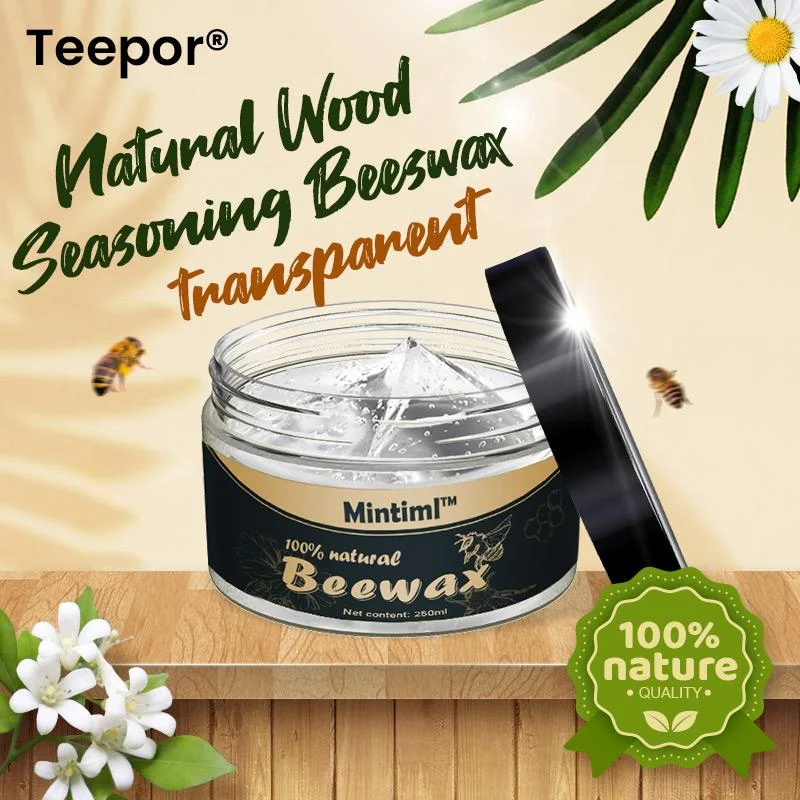 Teepor® Cire d\'abeille pour l\'entretien du bois (transparente)