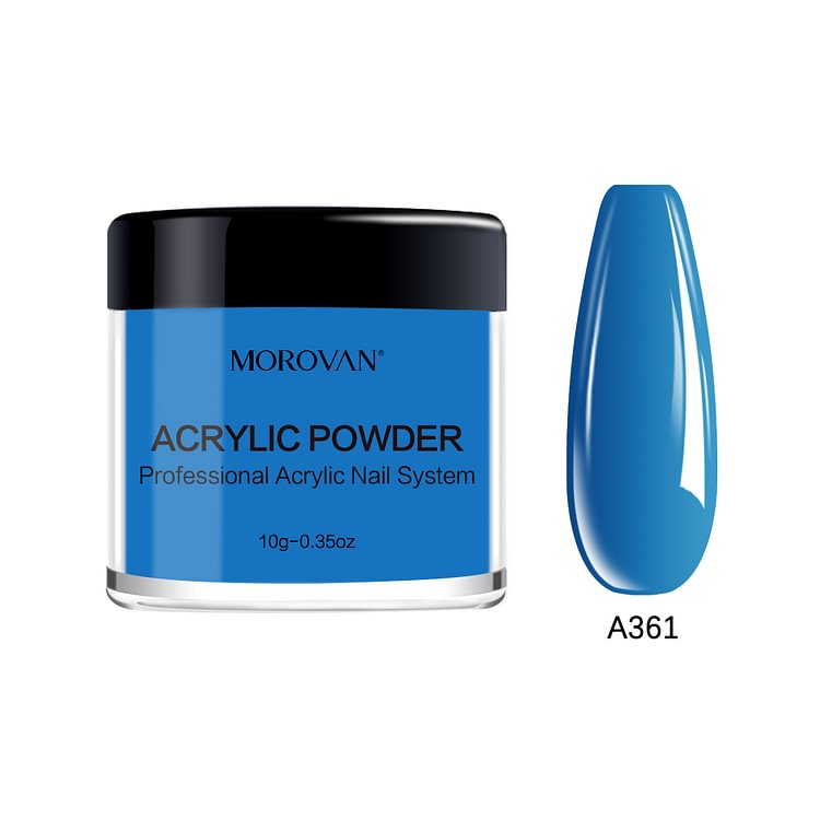 Morovan French Blue Acrylic Powder A361