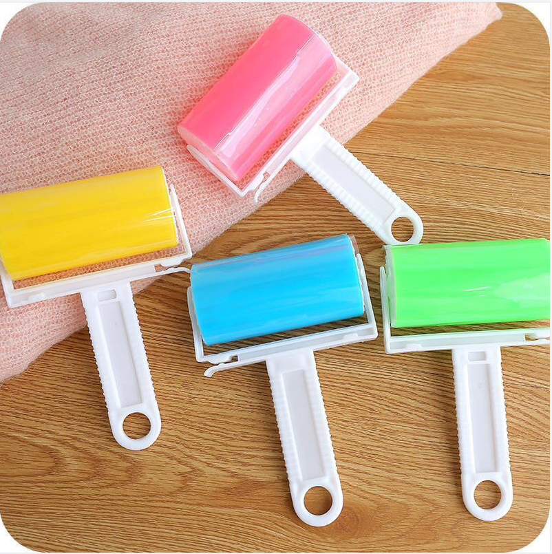 Reusable Lint Remover Washable Silicone Dust Wiper Cat Dog Comb Tools Shaving Pet Hair Remover Cleaning Hair Brush Sticky Roller
