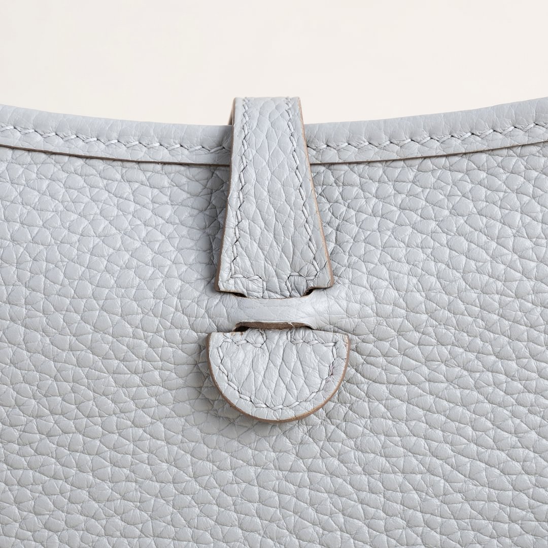 Evelyne mini Clemence 80 Pearl gray PHW