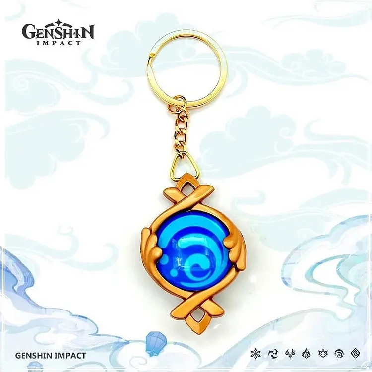 Genshin Toys Fontaine Vision Keychain