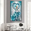 Love Dress Lady - Round Drill Diamond Painting - 40*70CM